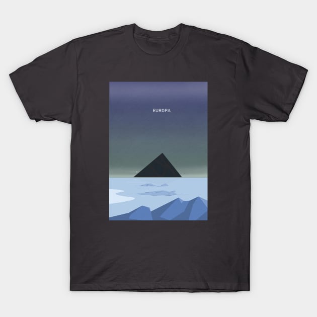 Visit Europa T-Shirt by jonrjones